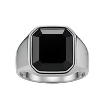 Titanium Gem Ring