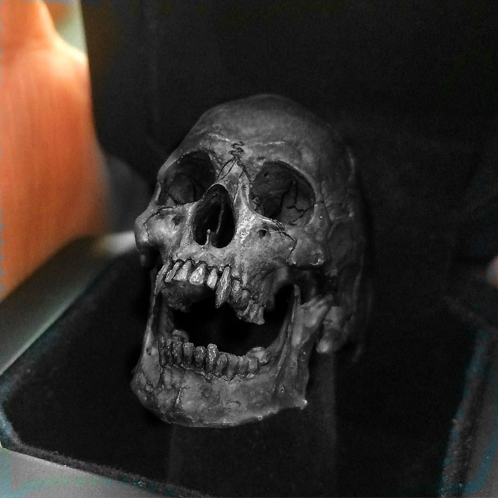 Skull Ring a Gothic Statement Piece