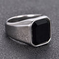 Titanium Gem Ring