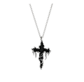 Ghost Cross Necklace