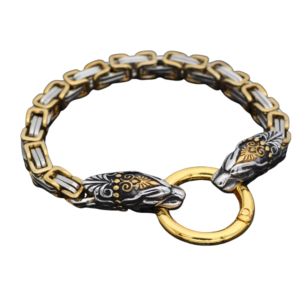 Wolf Chain Bracelet