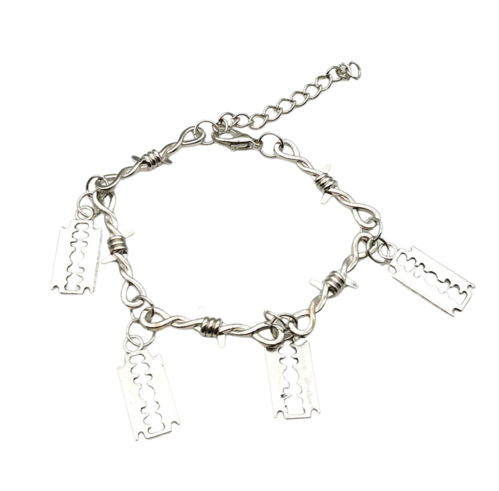 Razor Blade Bracelet