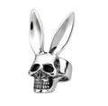 Bunny Skull Ring
