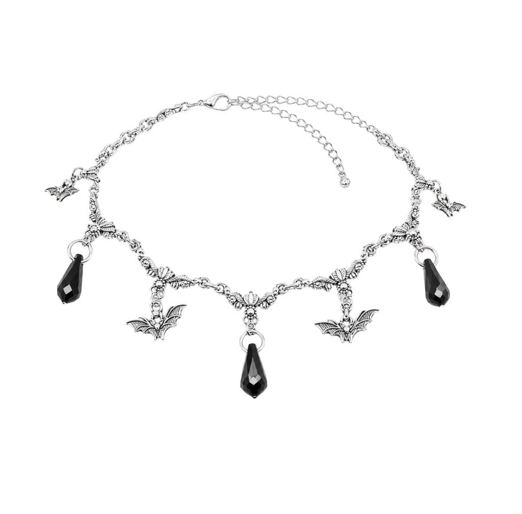 Gothic Bat Choker