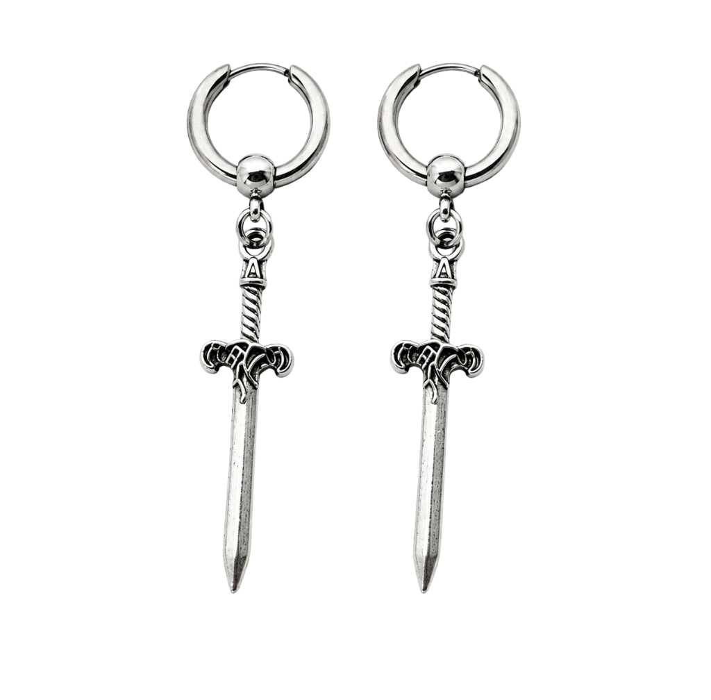 Sword Earrings