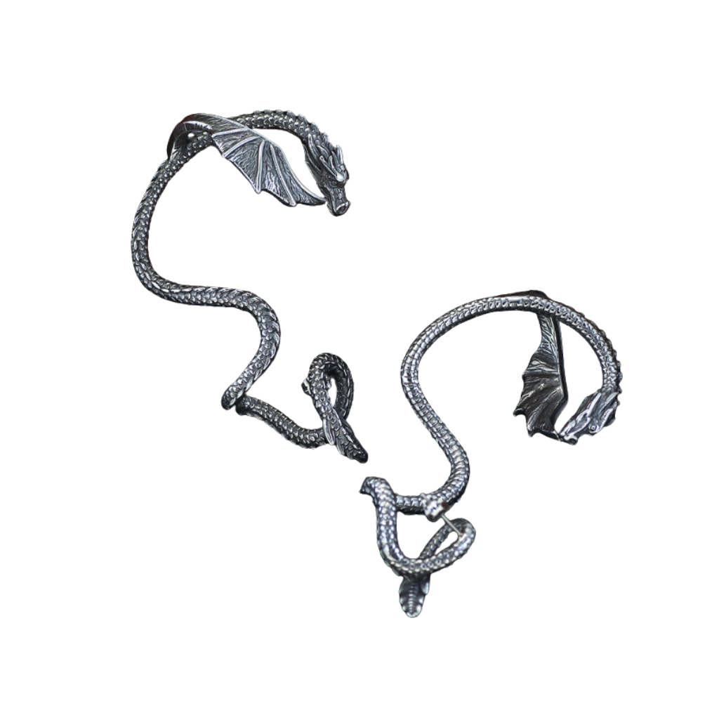 Dragon Cuff Earrings
