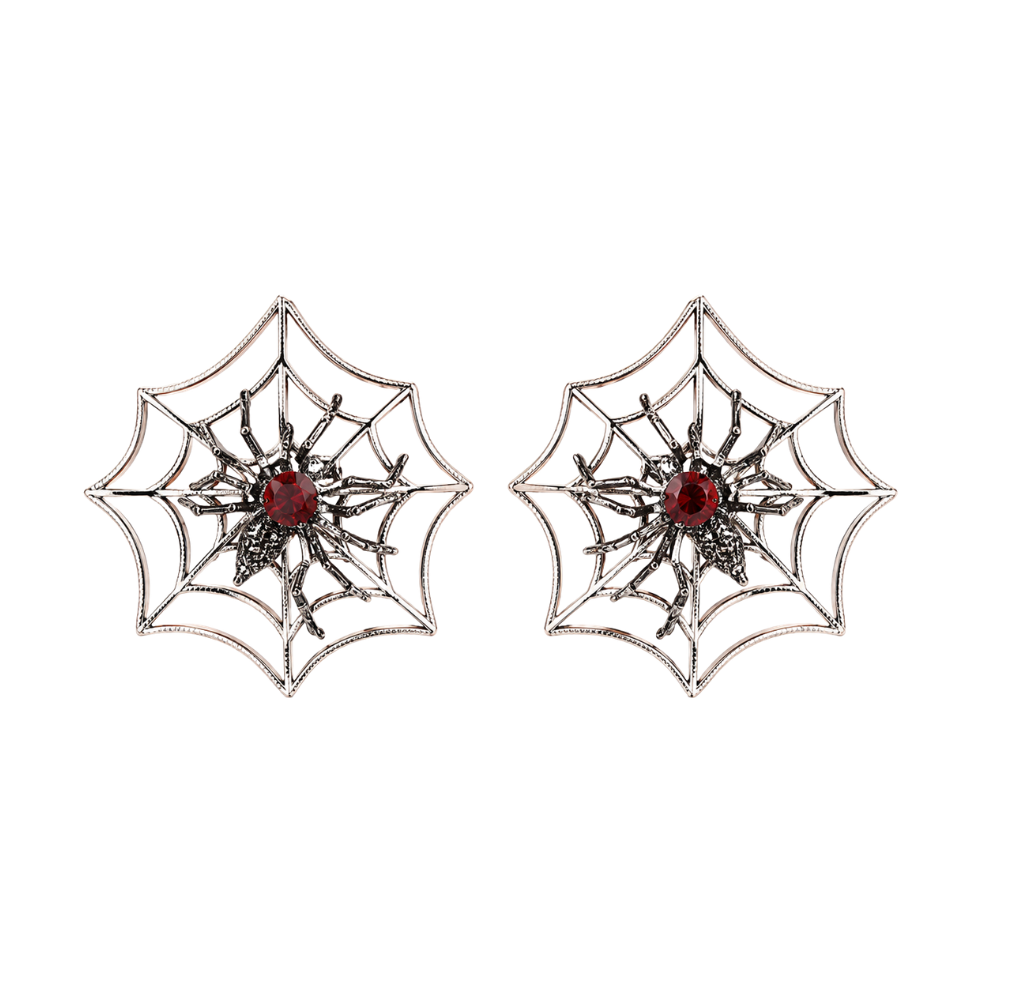 Spider Web Earrings