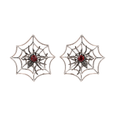 Spider Web Earrings