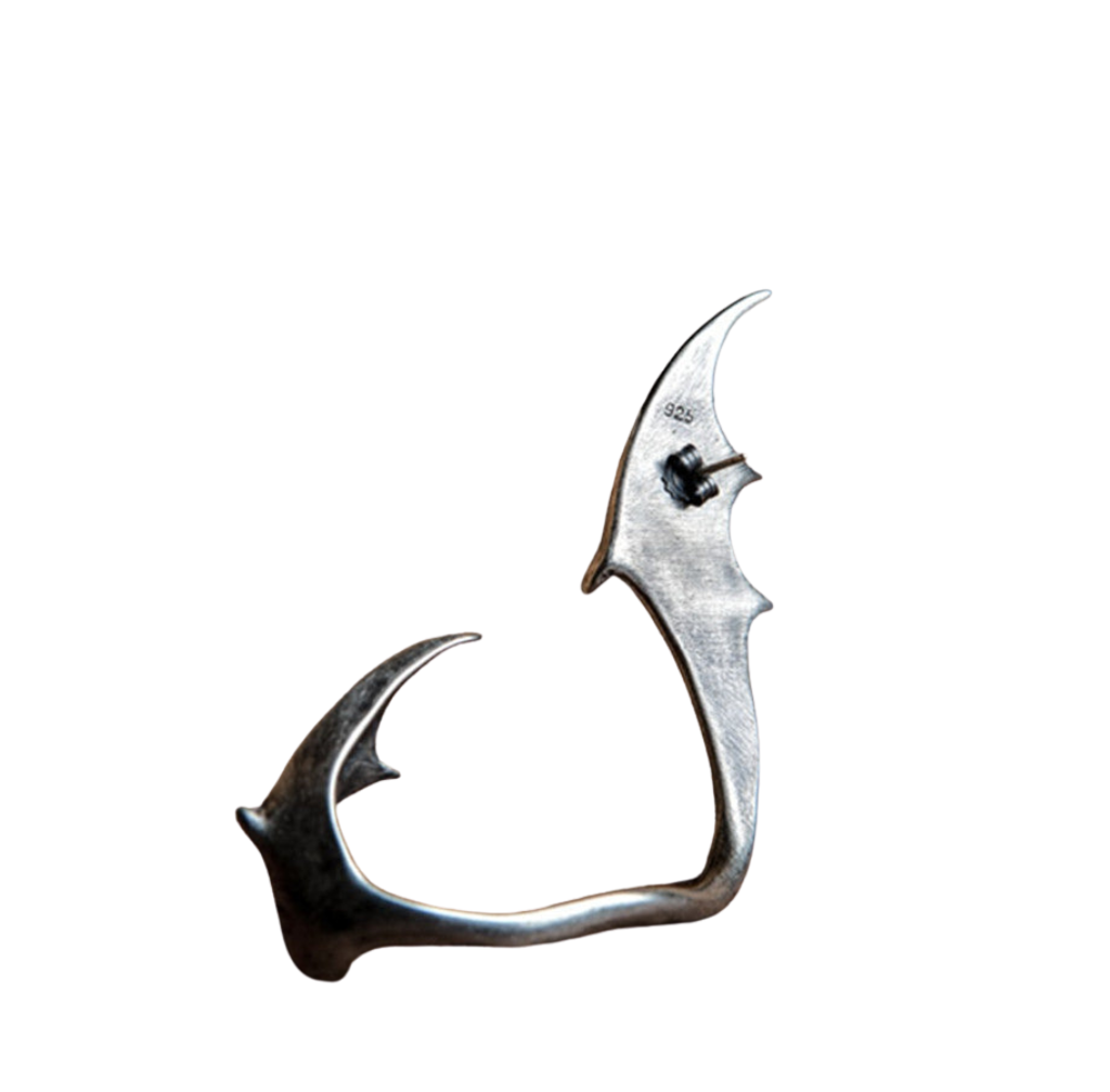 Bat Wing Cuff Earrings