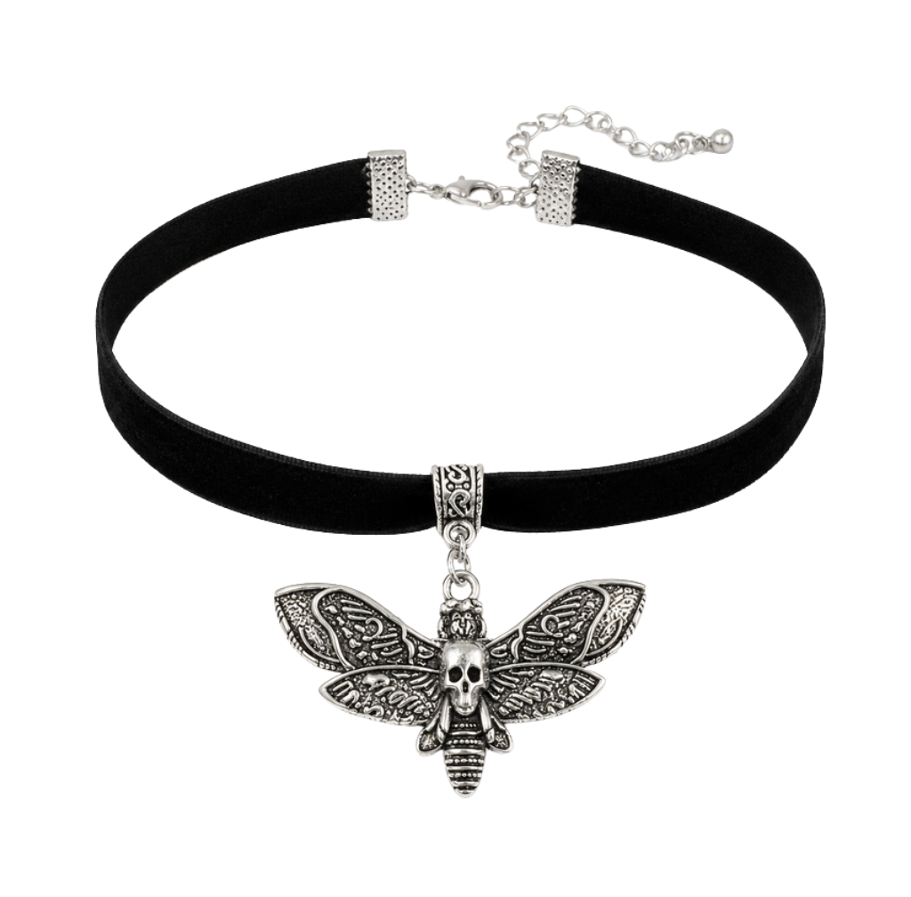 Skull Moth Choker