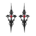 Gothic Cross Earrings