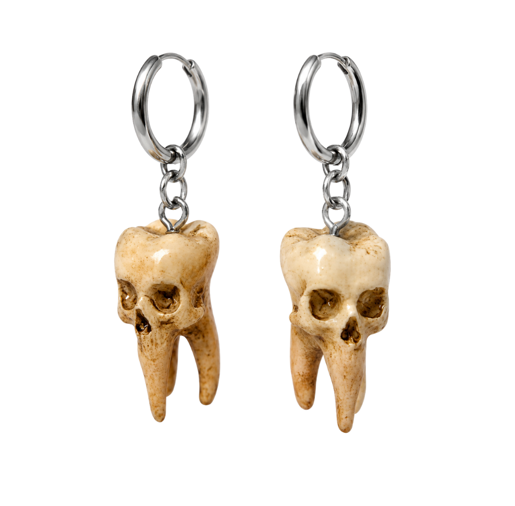 Tooth Earrings