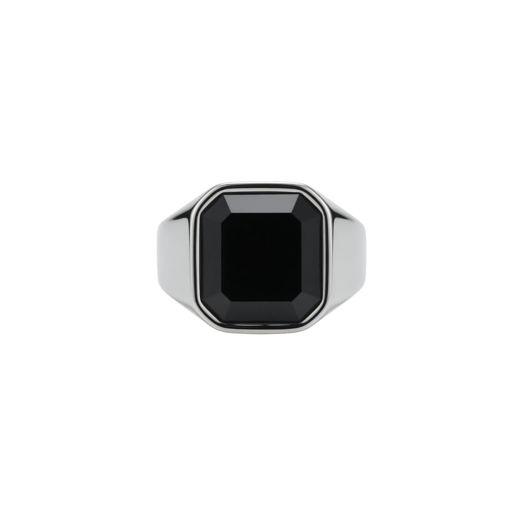 Titanium Gem Ring