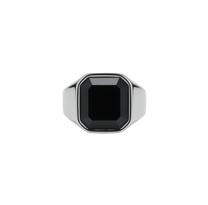 Titanium Gem Ring
