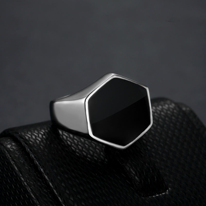 Stainless Steel Men's Ring