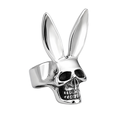 Bunny Skull Ring