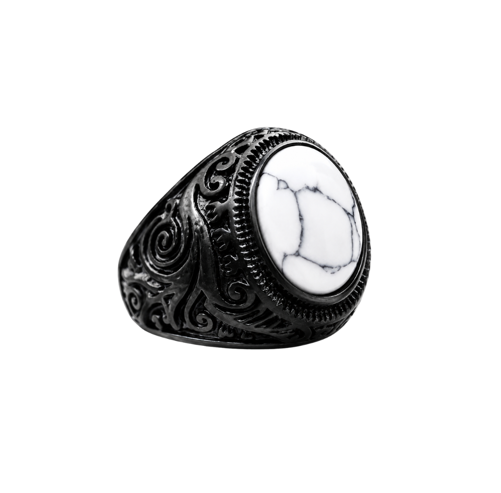 Onyx Ring 3 Gem Styles