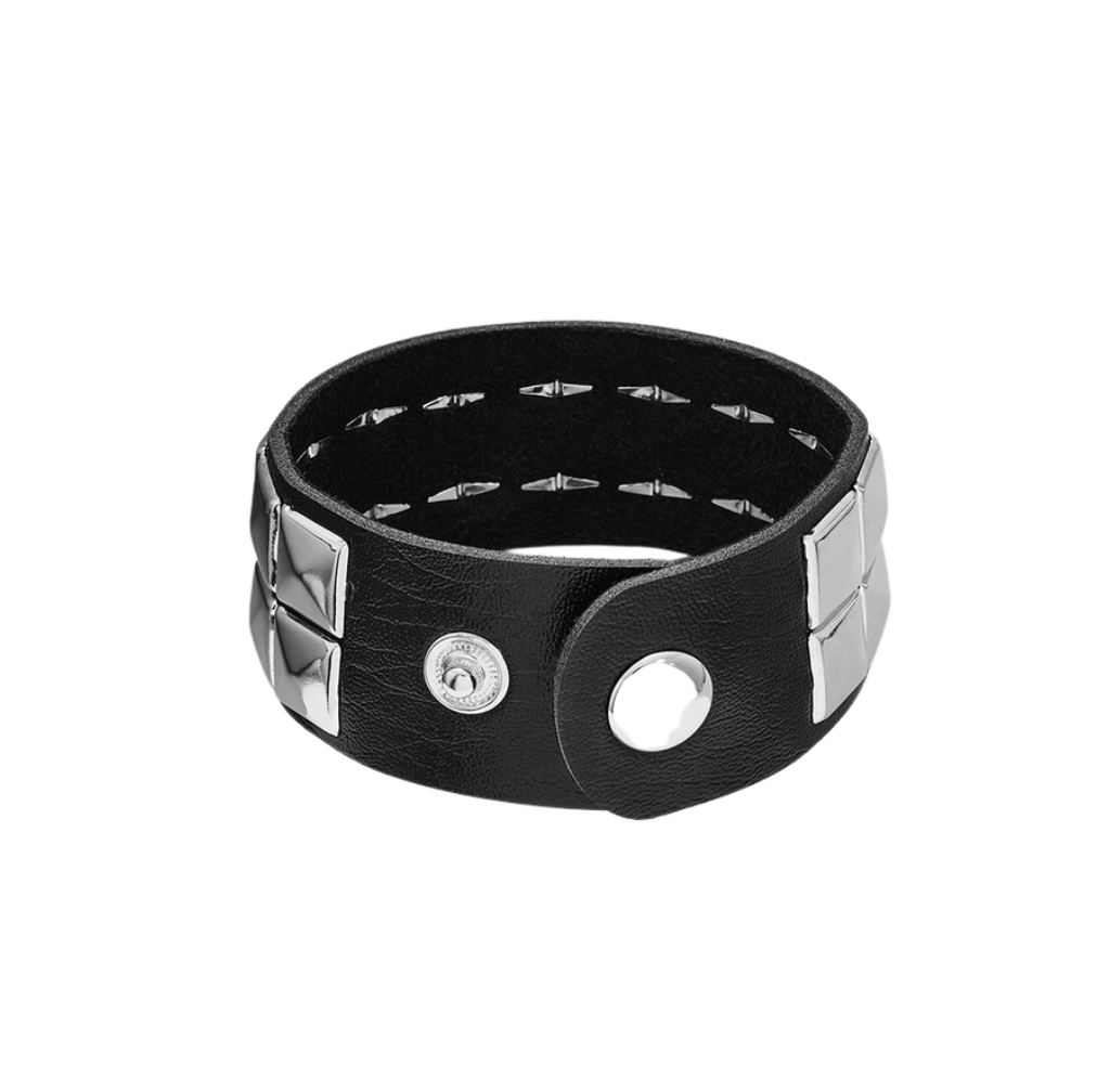 Studded Leather Bracelet
