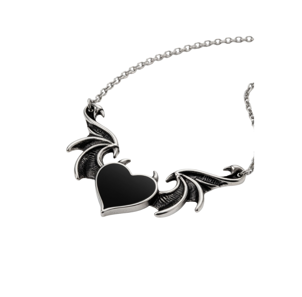 Winged Heart Necklace