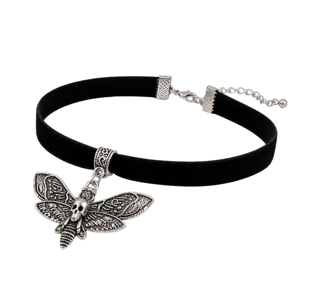 Skull Moth Choker