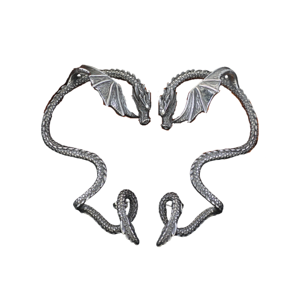 Dragon Cuff Earrings