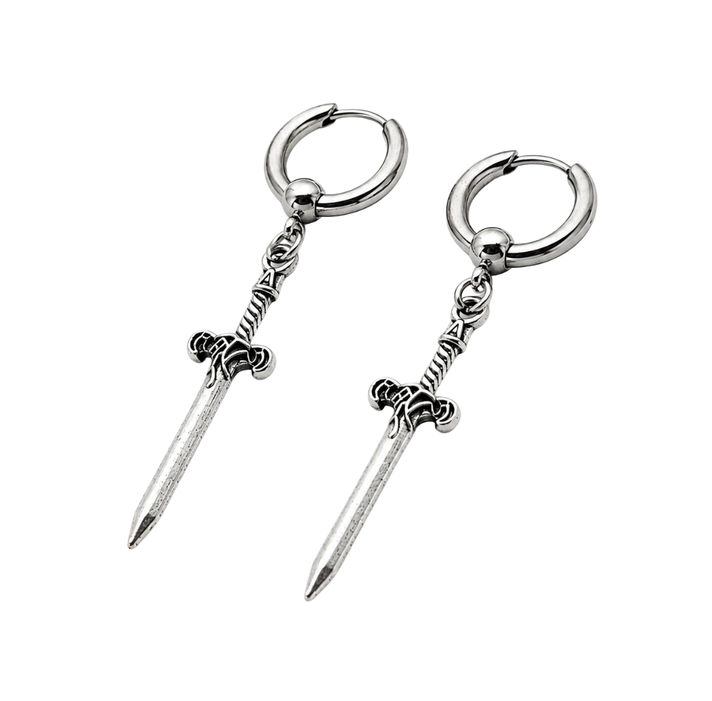 Sword Earrings