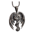 Dragon Cross Necklace