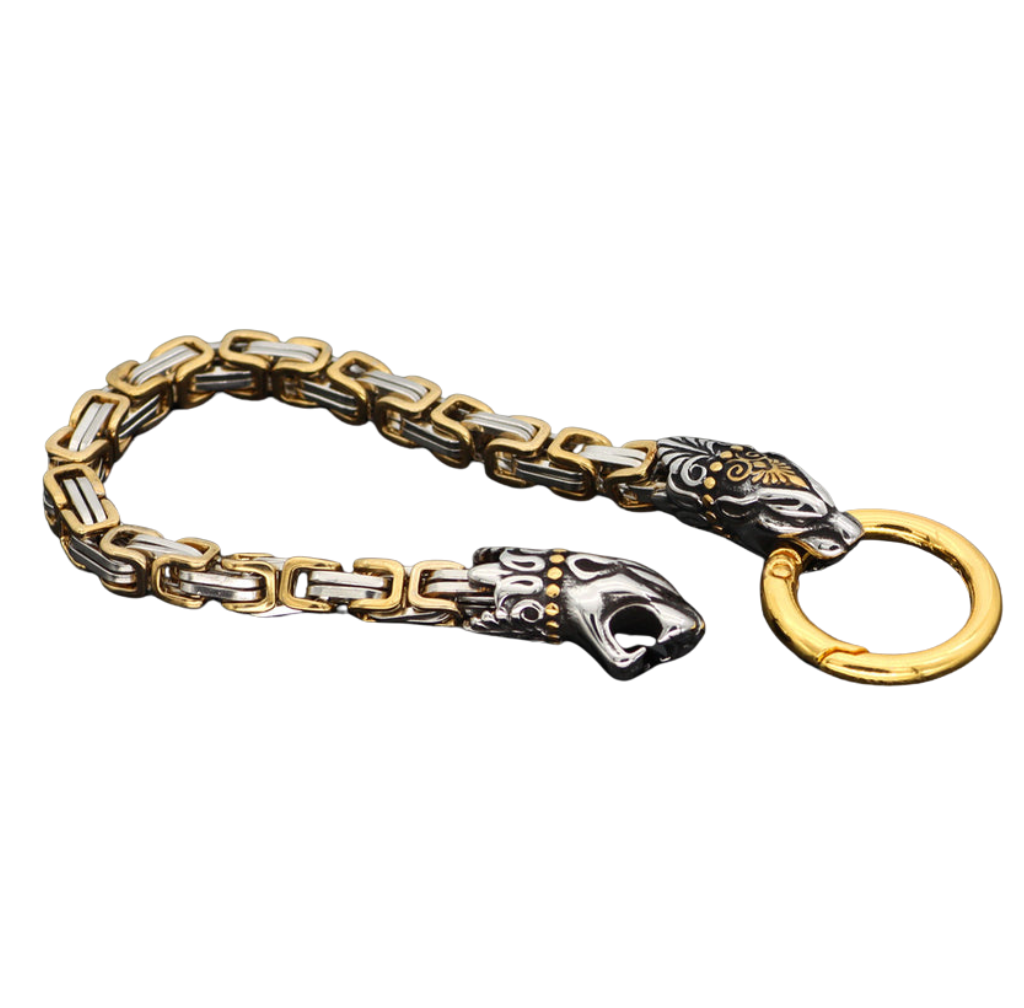 Wolf Chain Bracelet