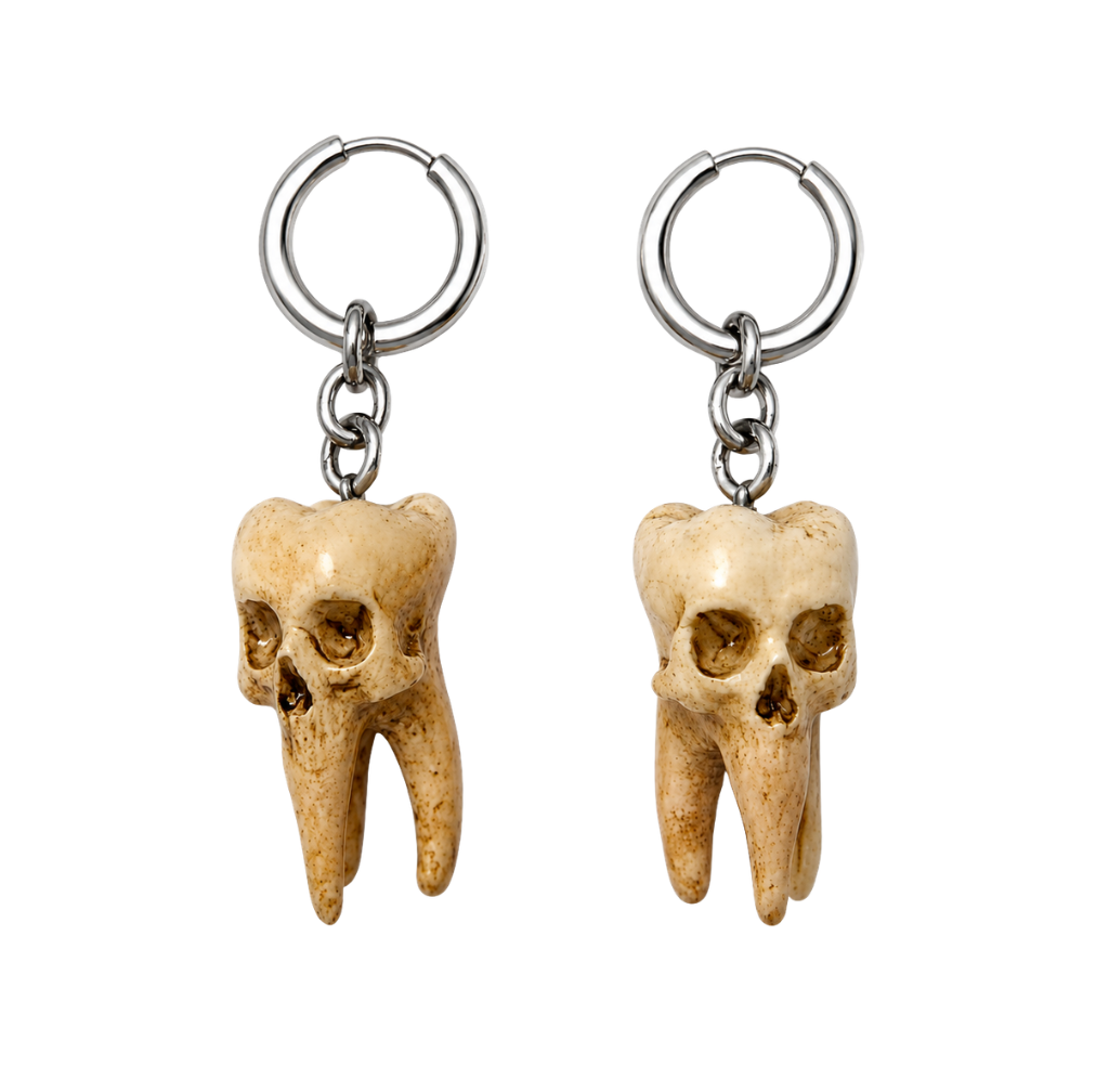 Tooth Earrings