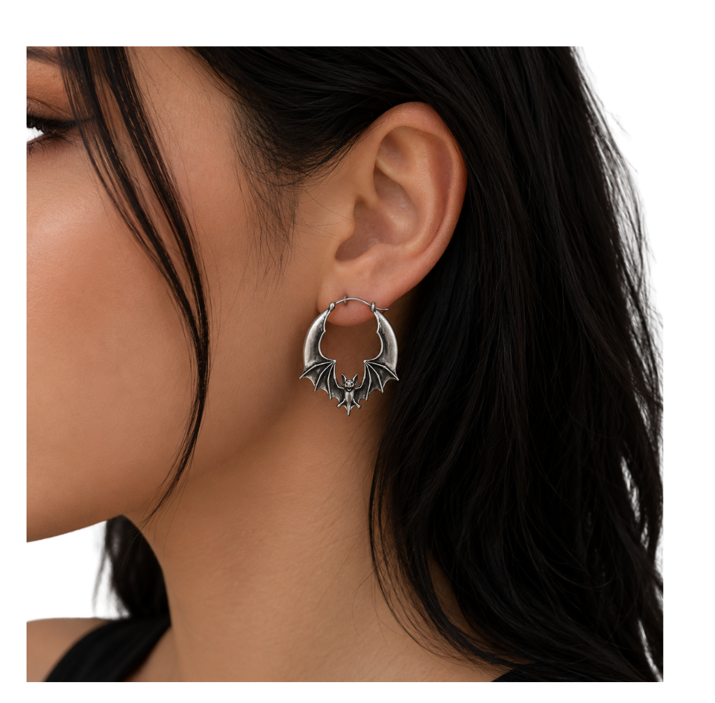 Bat Earrings