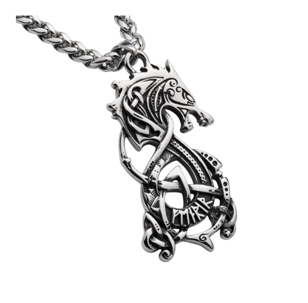 Nordic Dragon Necklace
