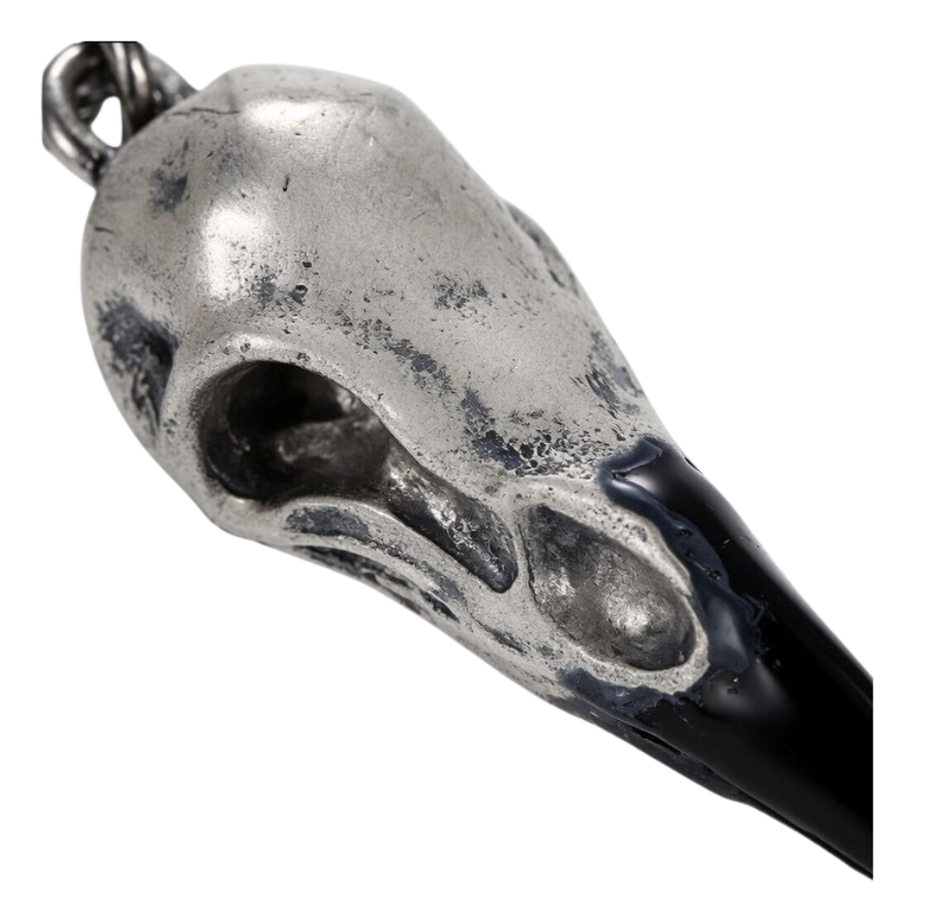 Crow Skull Necklace