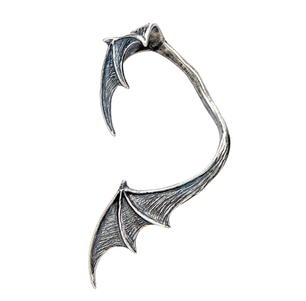 Bat Wing Cuff Earrings
