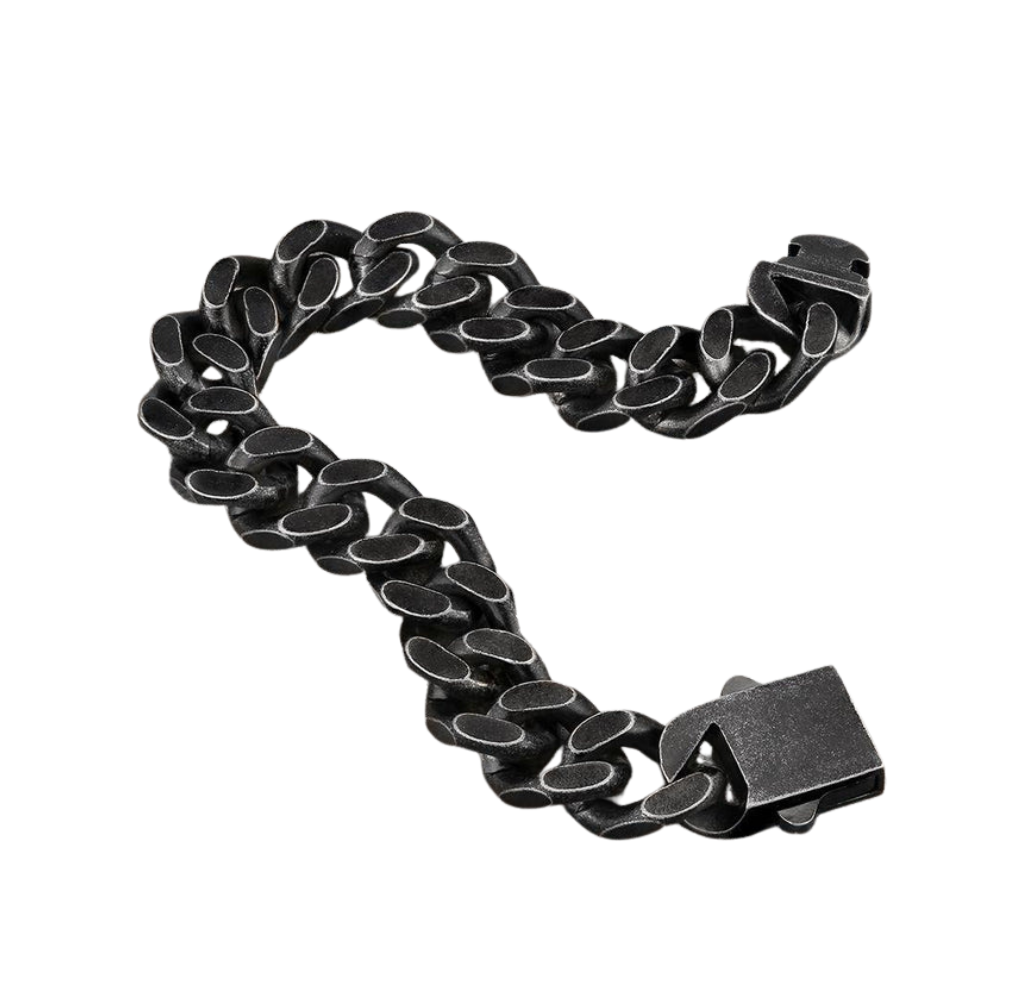Titanium Cuban Chain Bracelet