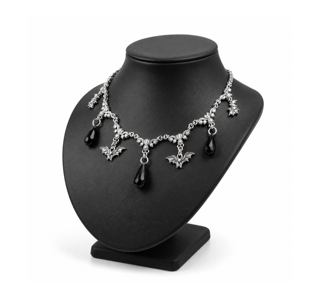 Gothic Bat Choker