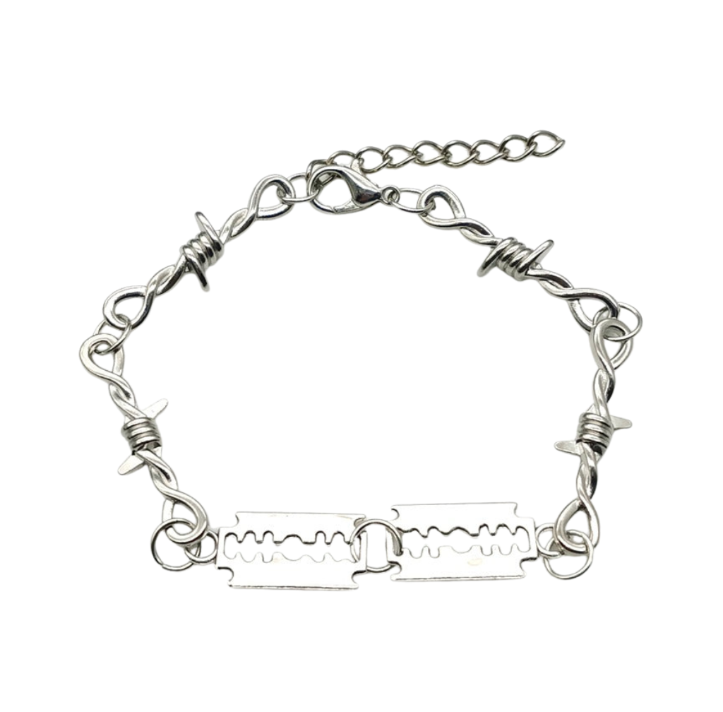 Razor Blade Bracelet