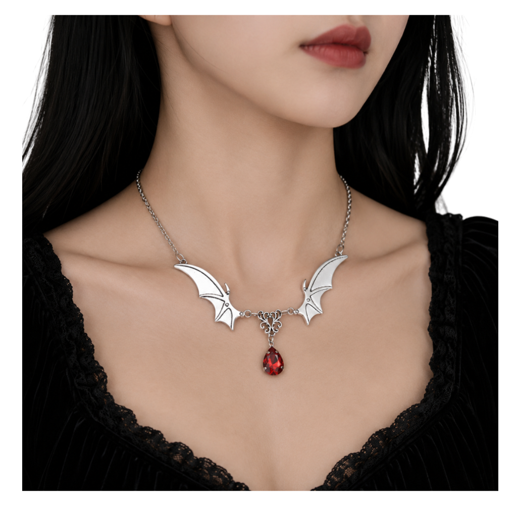 Vampire Bat Necklace