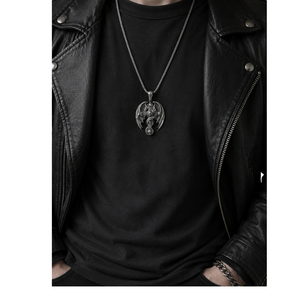 Dragon Cross Necklace