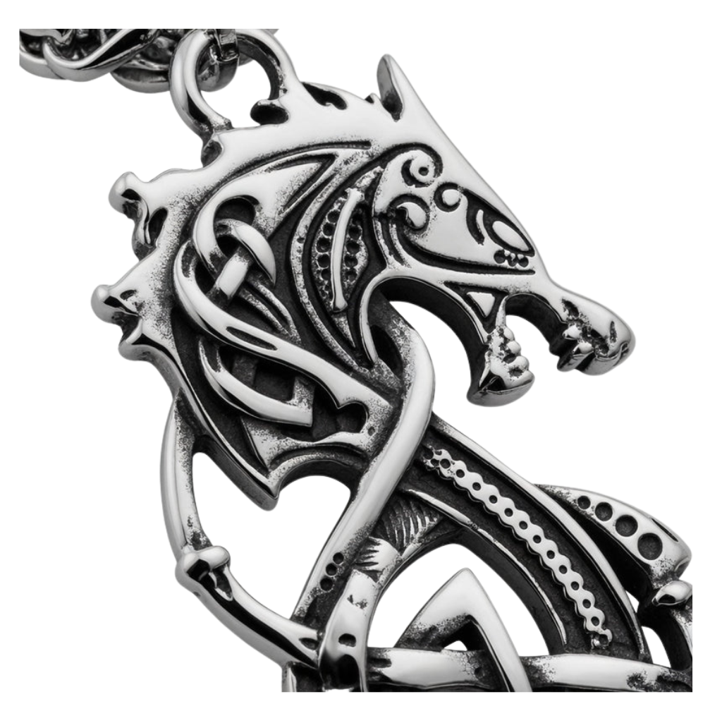 Nordic Dragon Necklace