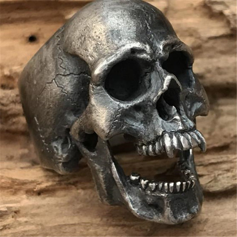 Skull Ring a Gothic Statement Piece