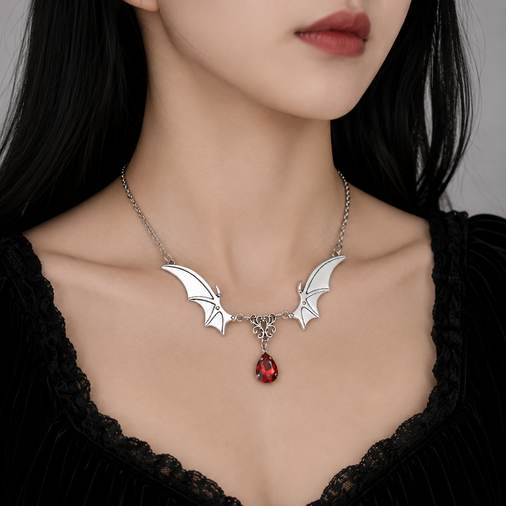 Vampire Bat Necklace