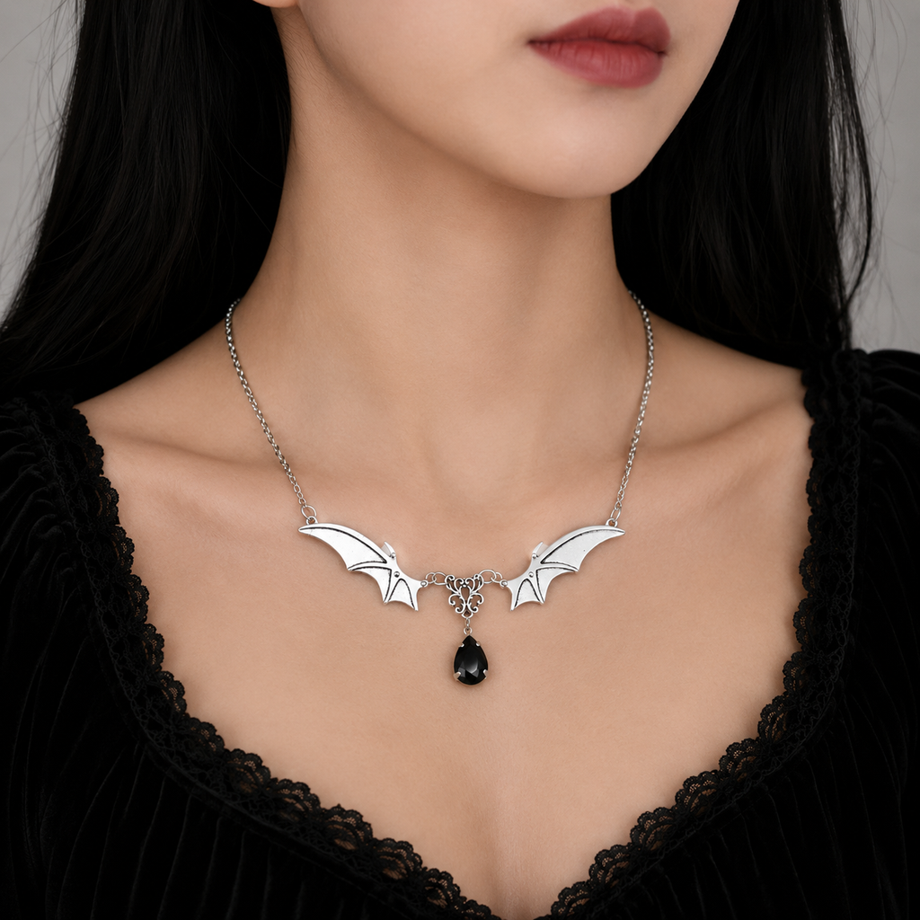 Vampire Bat Necklace