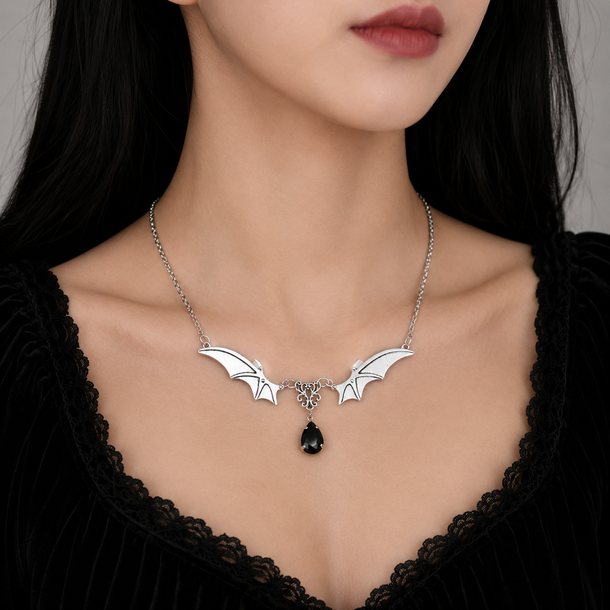 Vampire Bat Necklace