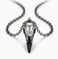 Crow Skull Necklace
