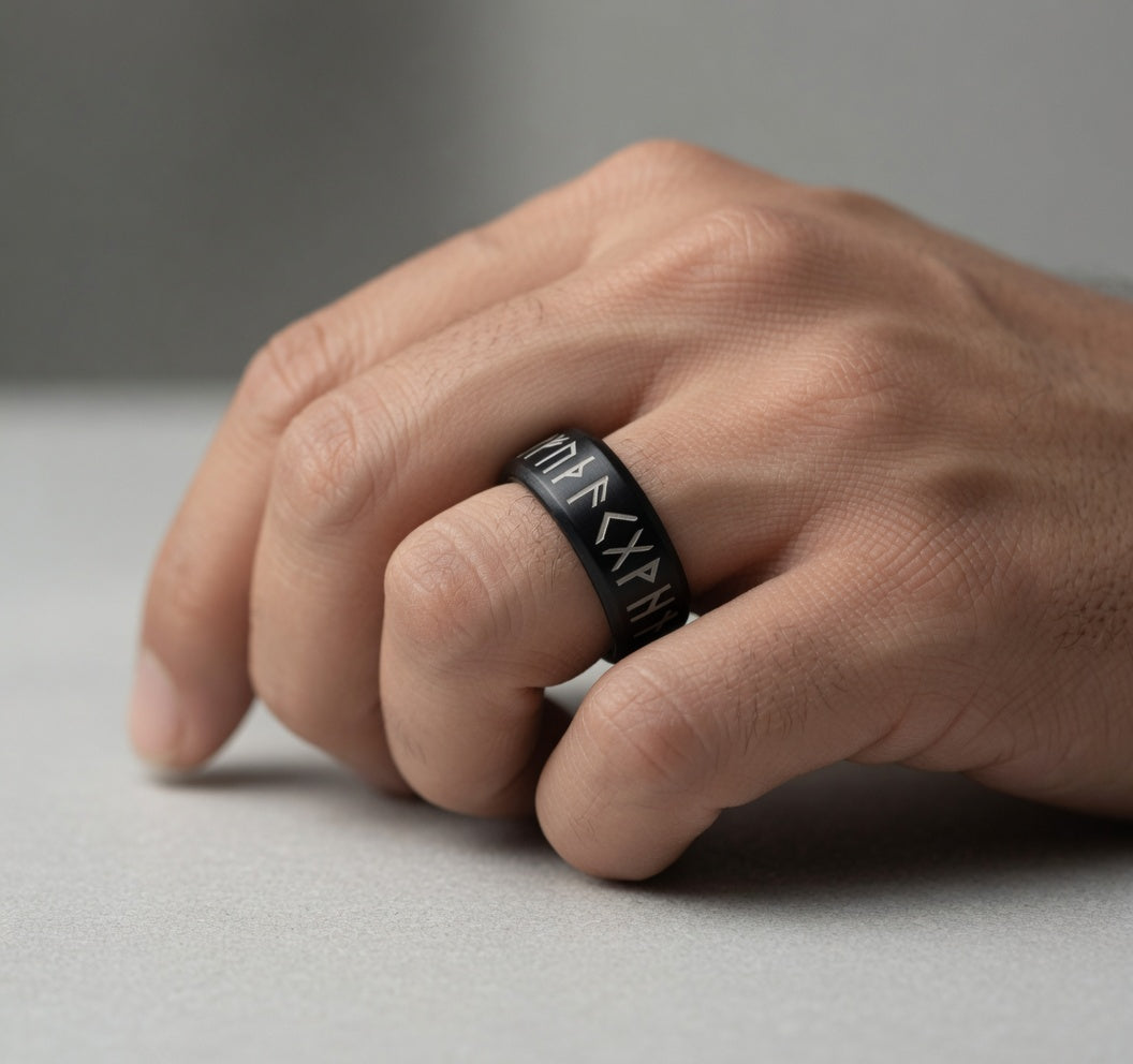 Nordic Rune Ring