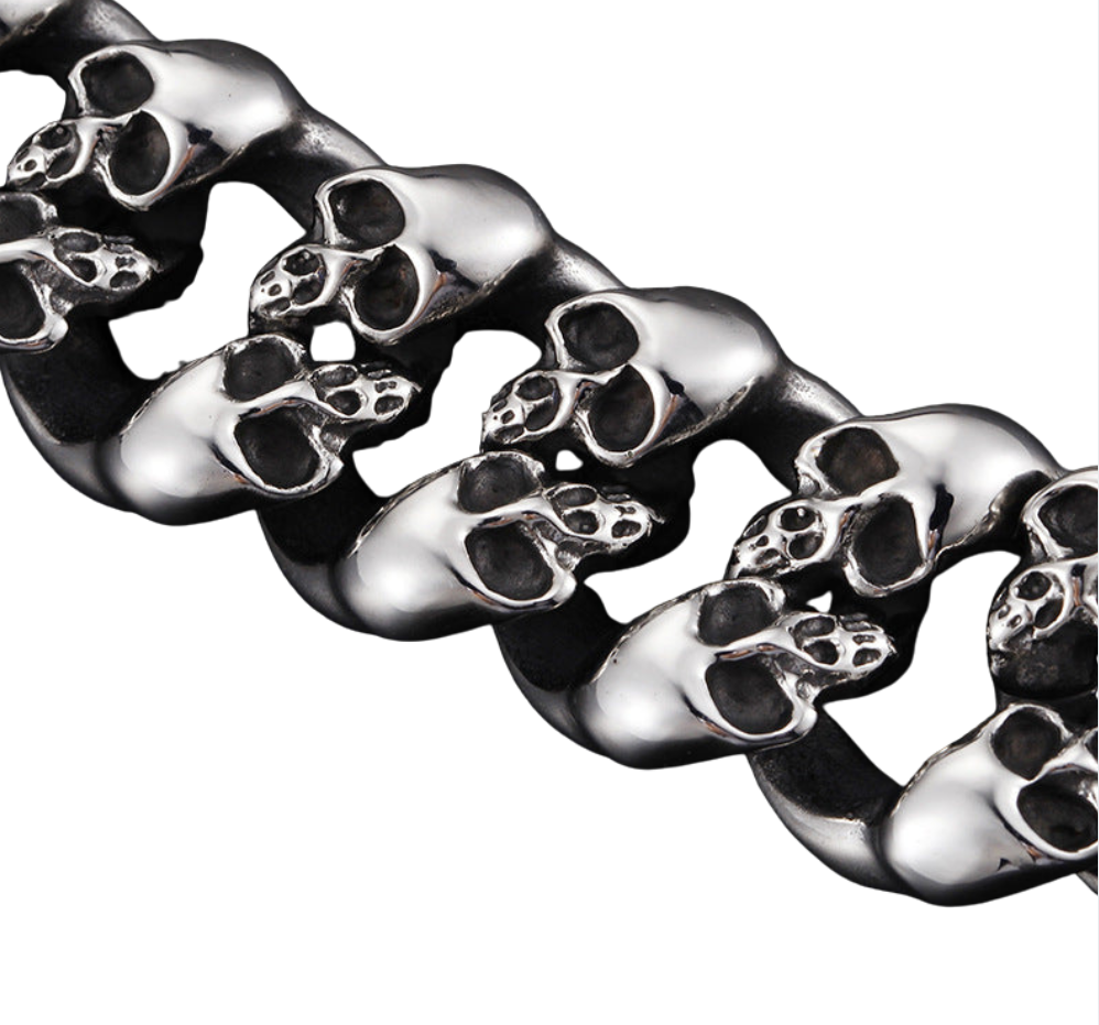Skull Link Bracelet