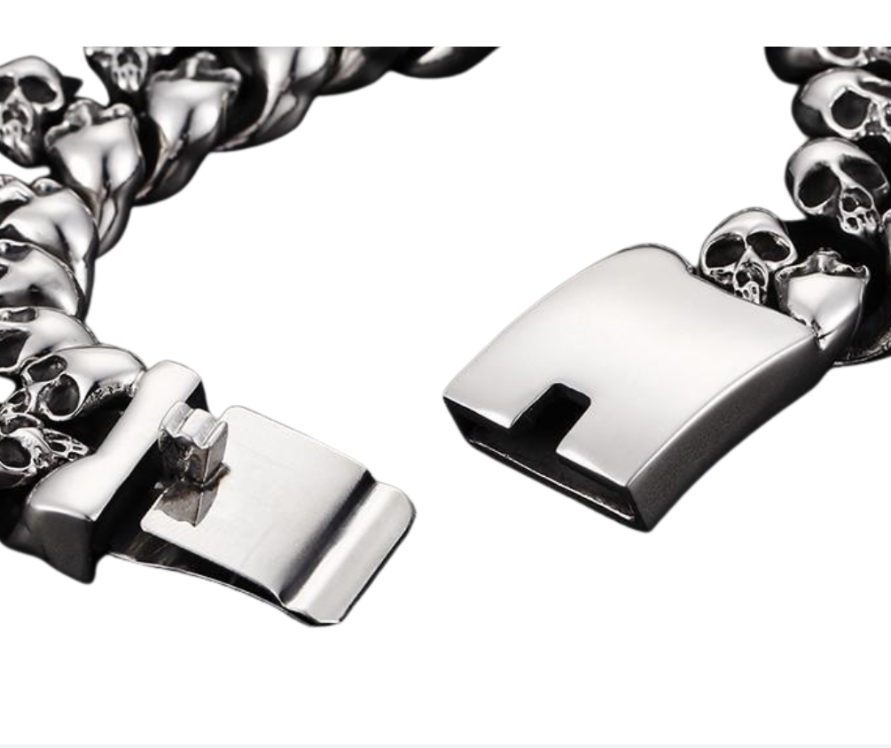 Skull Link Bracelet