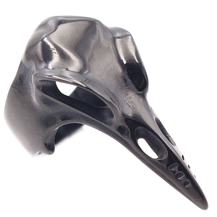 Raven Skull Ring