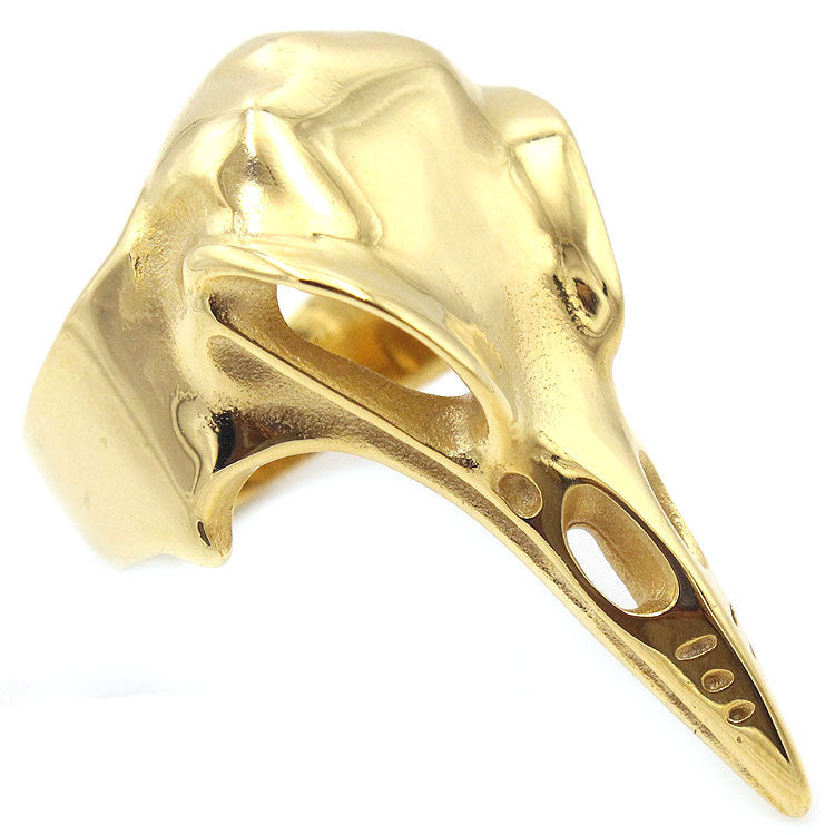 Raven Skull Ring