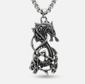 Nordic Dragon Necklace